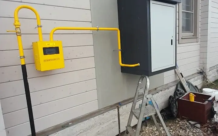 Газификация частного жилого дома в поселке Непотягово